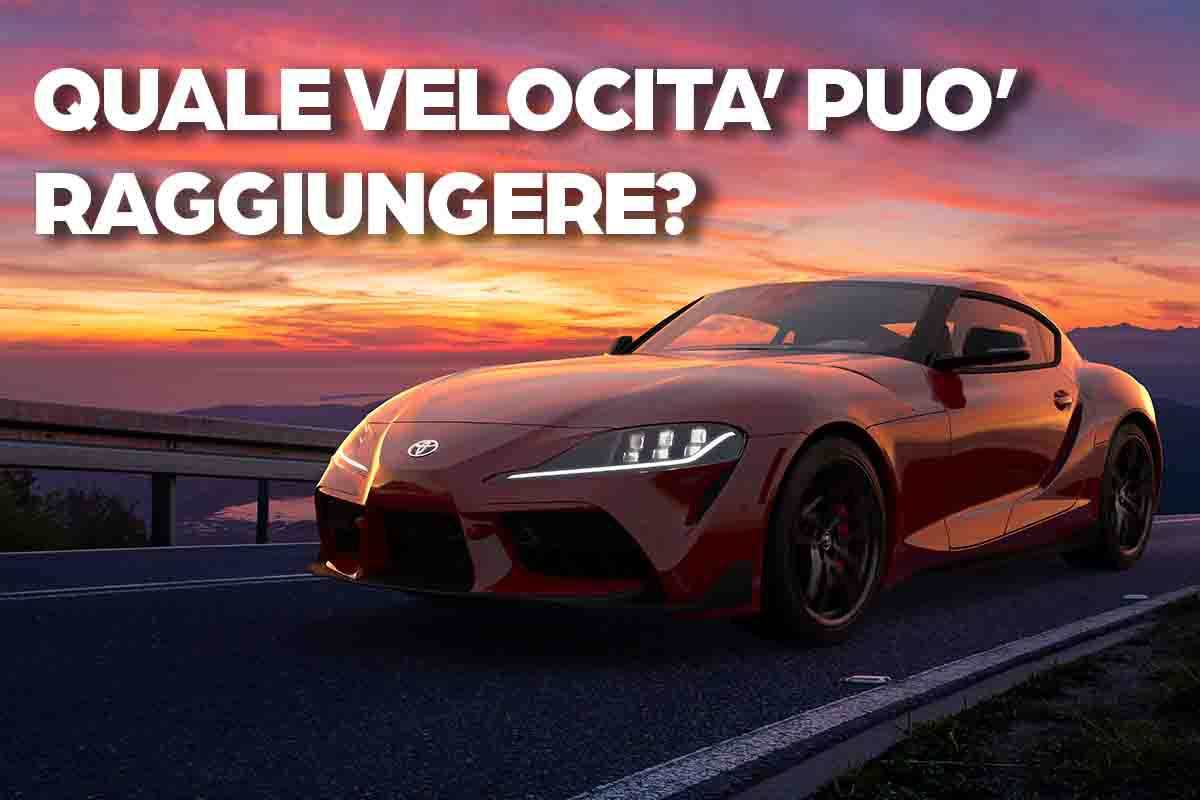 Test Supra, che velocità può raggiungere?