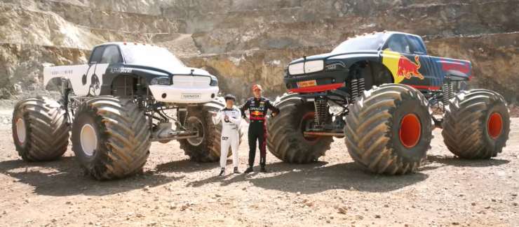 La gara con il Monster Truck