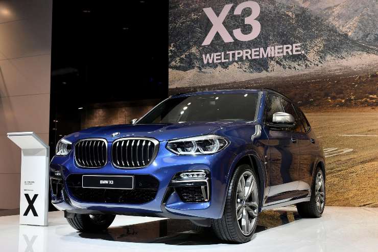 BMW X3 auto di Mara Venier