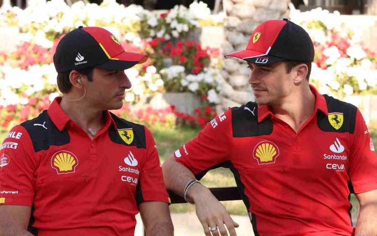 Carlos Sainz e Charles Leclerc nuova incomprensione a Silverstone