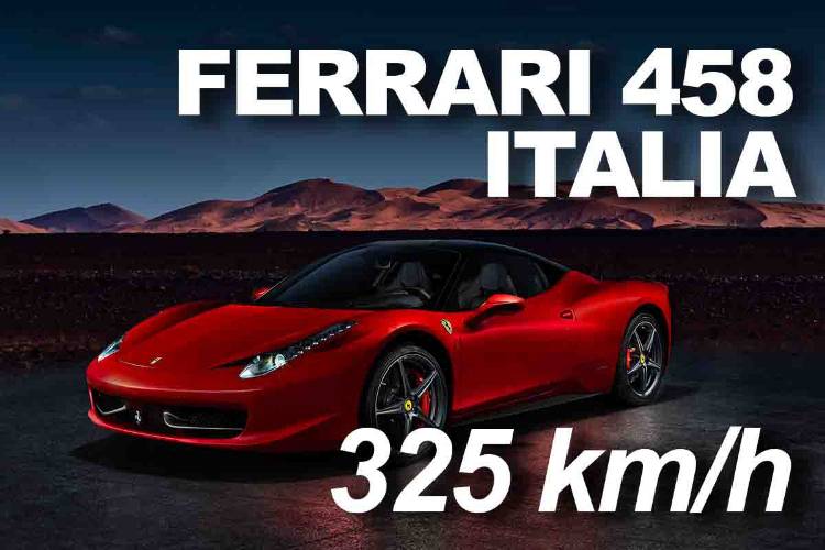 Le caratteristiche della Ferrari 458