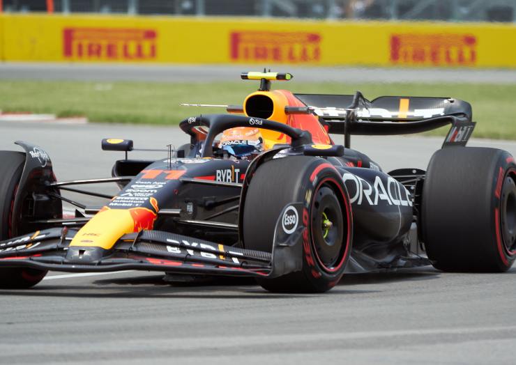 Sergio Perez e la pressione di Ricciardo