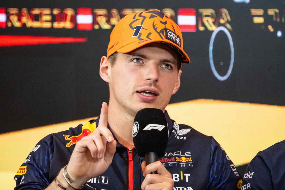 Dichiarazioni Verstappen