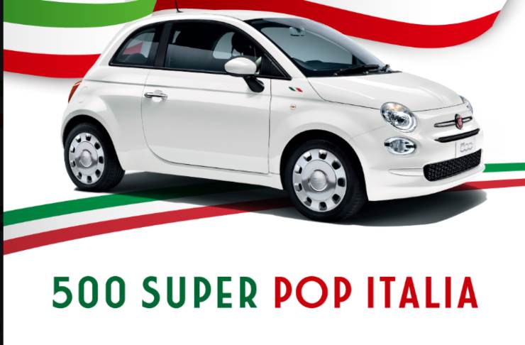 FIAT 500 Super Pop, modello dal Giappone