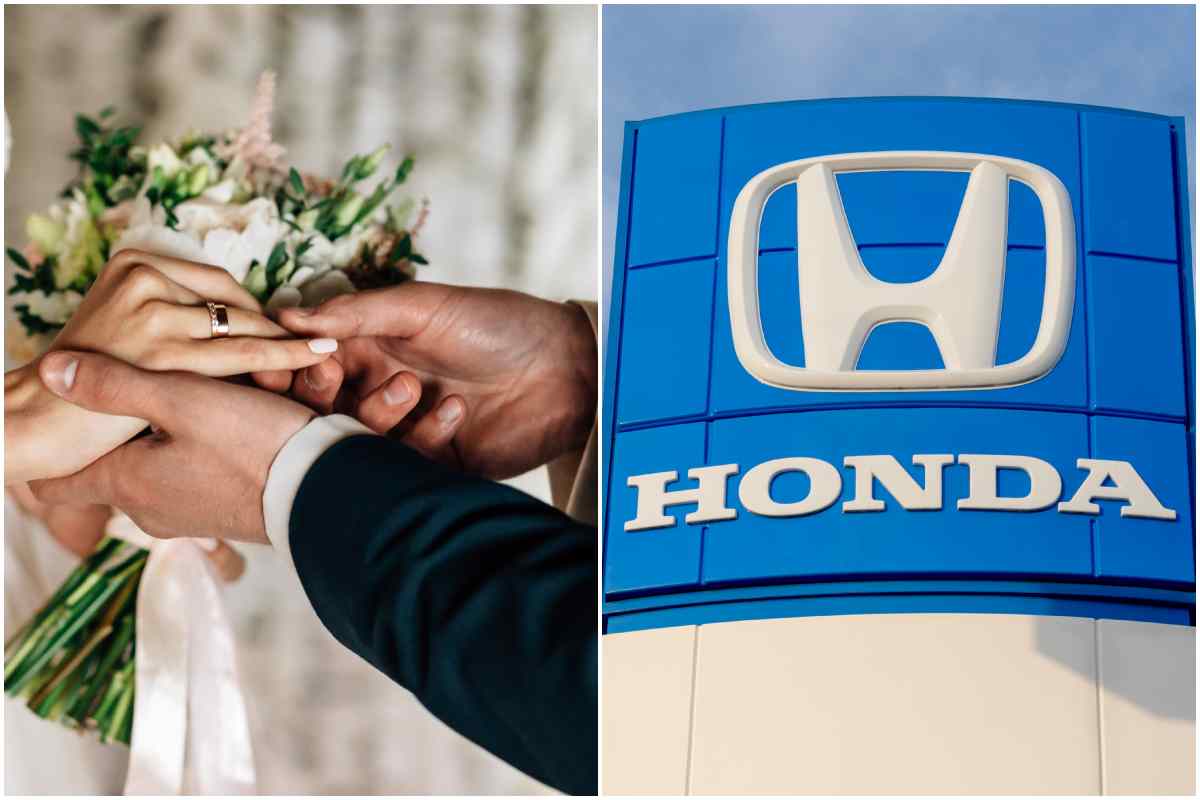 Matrimoni a tema Honda