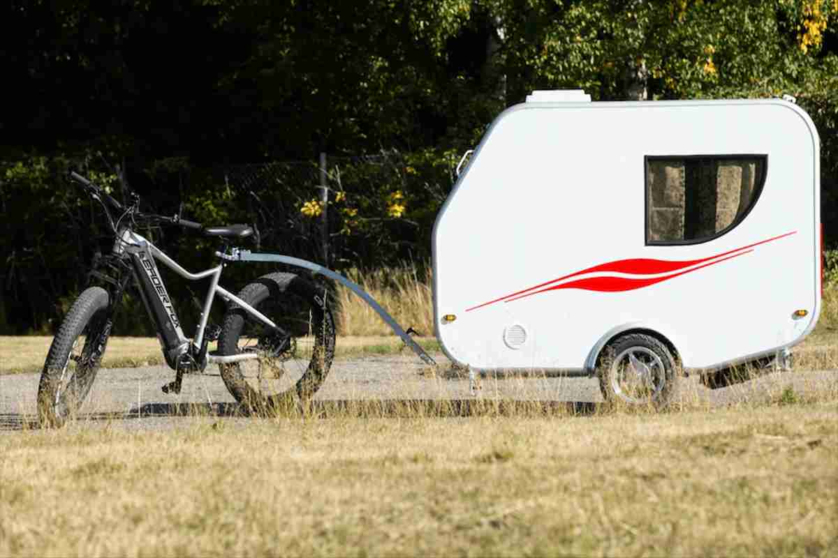 Hupi Wagon roulotte trainata da E-Bike