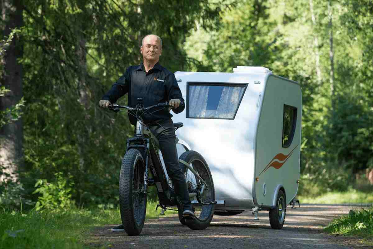 Roulotte e-bike Hupi Wagon