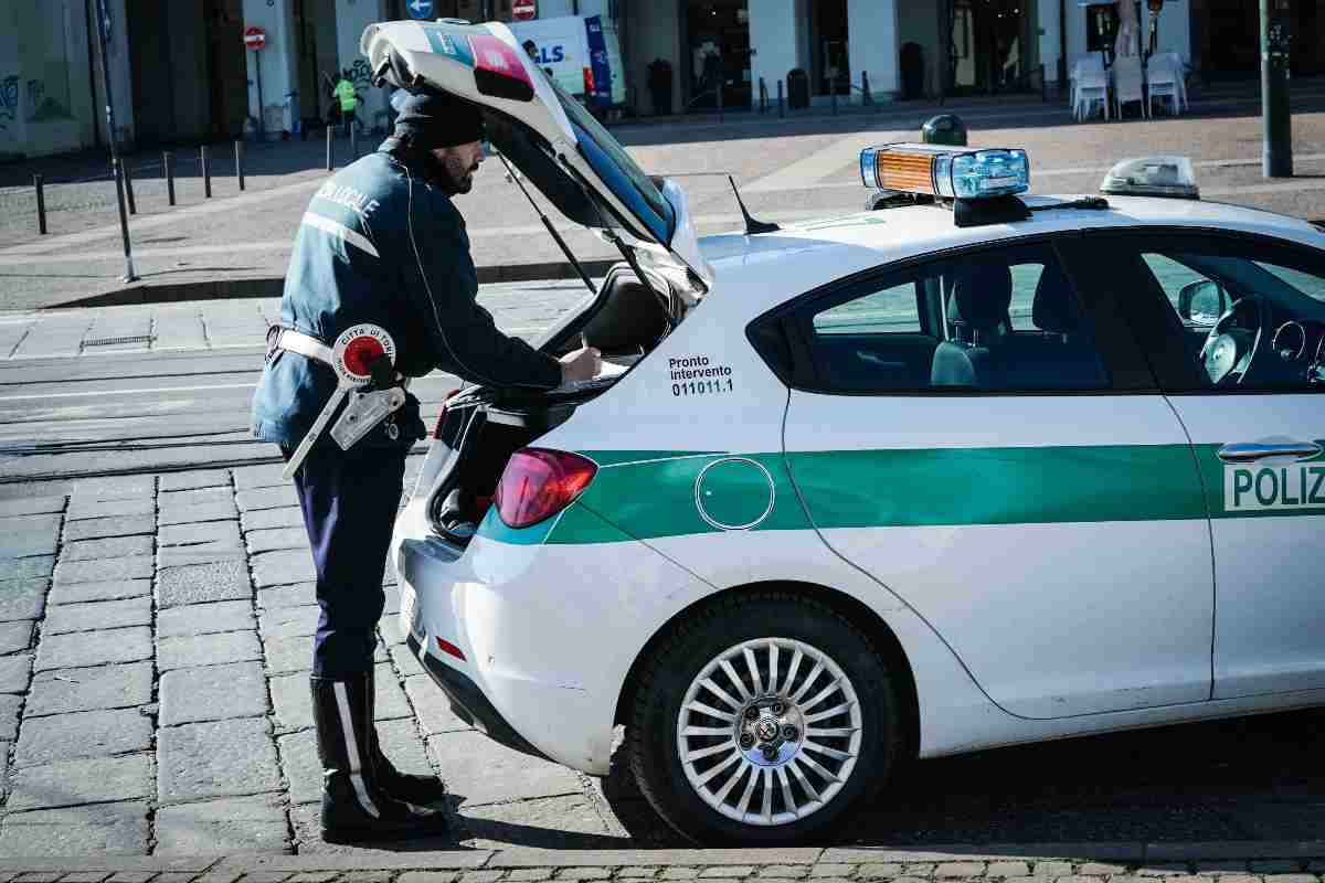 Multa finestrini aperti Auto