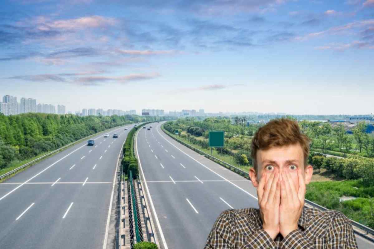 Multa autostrada inversione a U