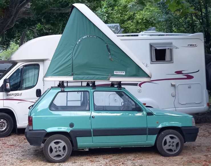 Fiat Panda camper modello