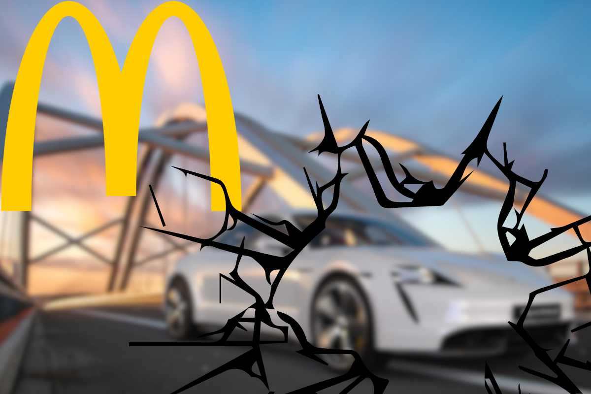 Va al McDonald's con la Porsche