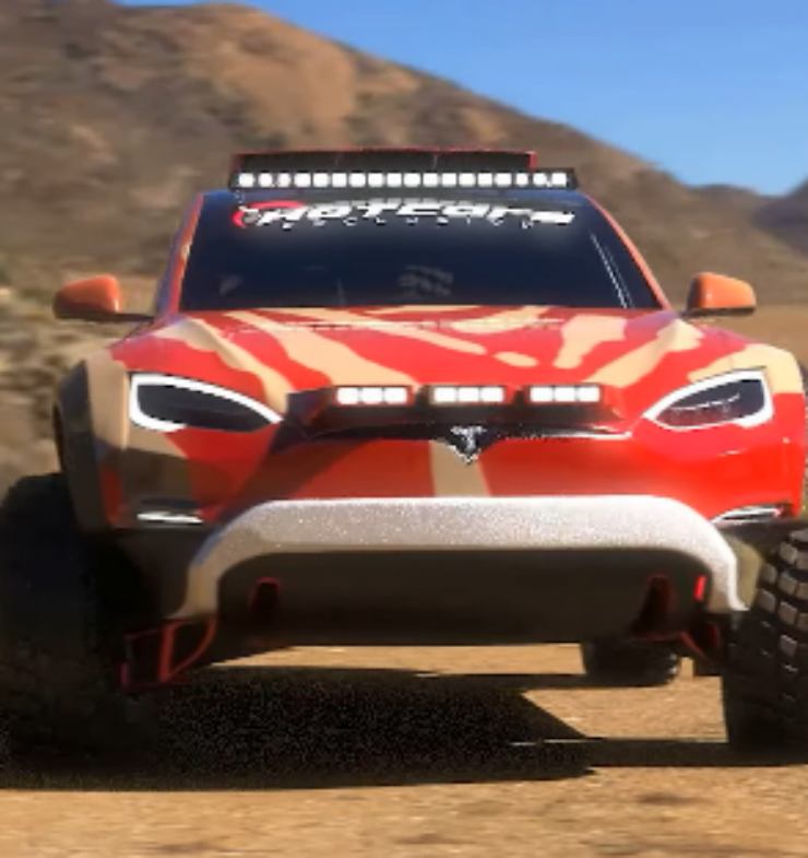 Tesla Dakar modello folle
