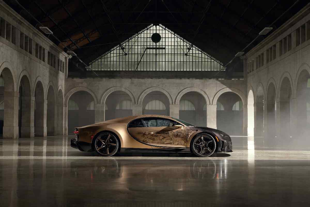 Bugatti Oro caratteristiche supercar