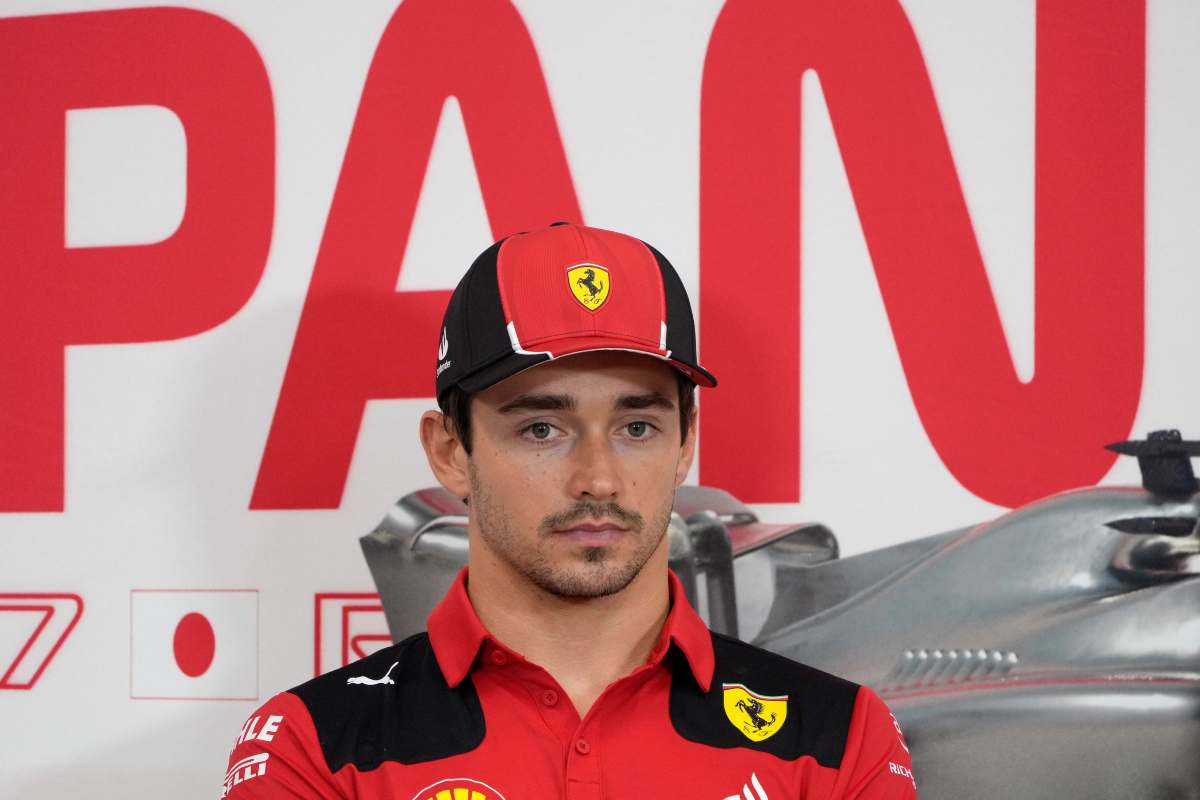 Charles Leclerc retroscena GP Singapore