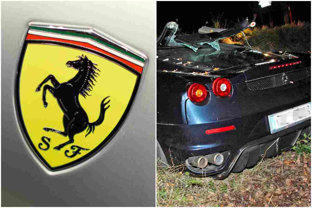 Ferrari Incidente che dramma