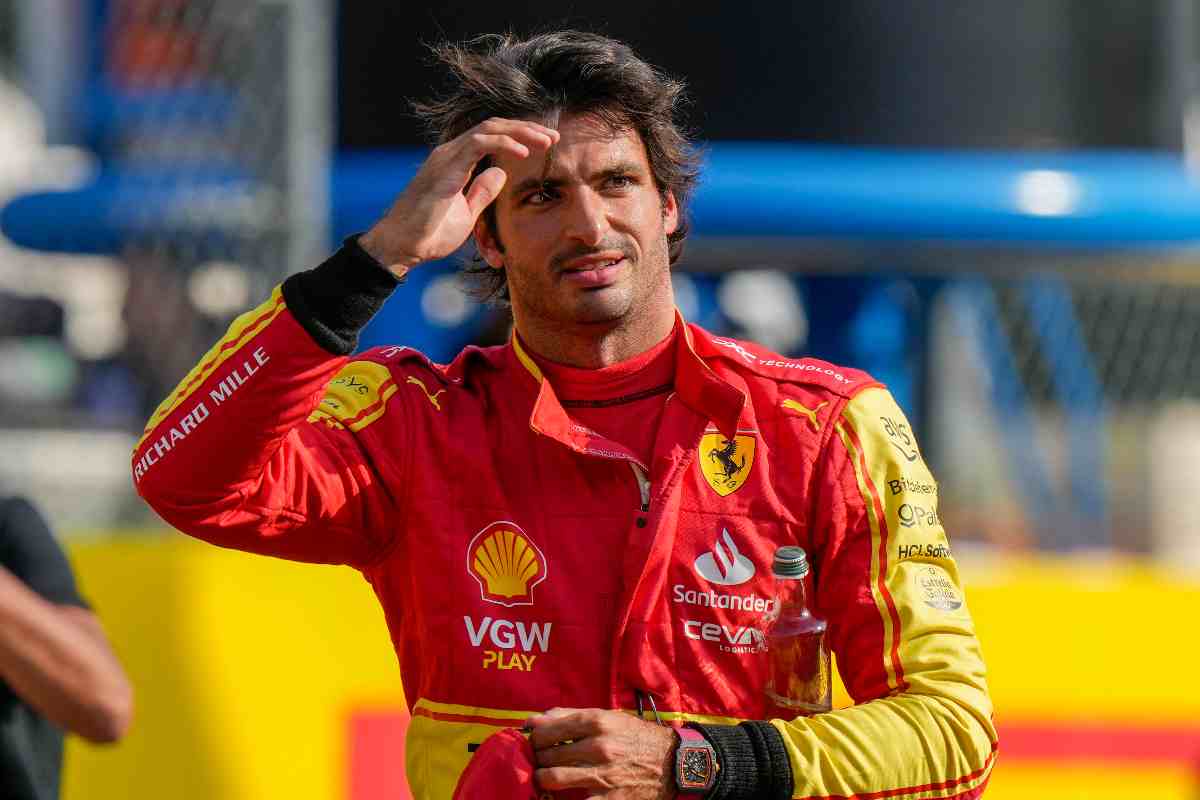 Sainz furto orologio Milano