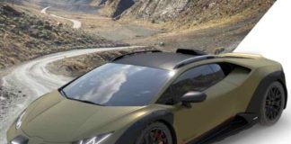 Salto folle con una Lamborghini