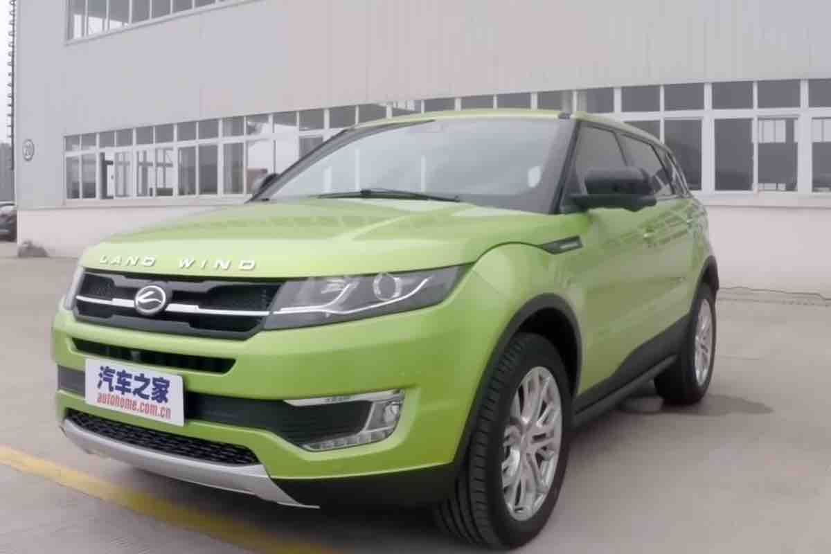 Land Rover clone cinese