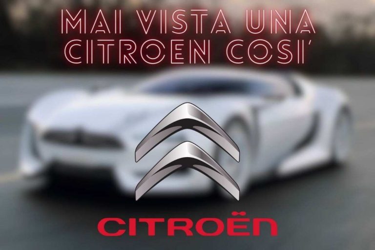 Conosci la supercar di Citroen? Un modello segreto, potentissimo
