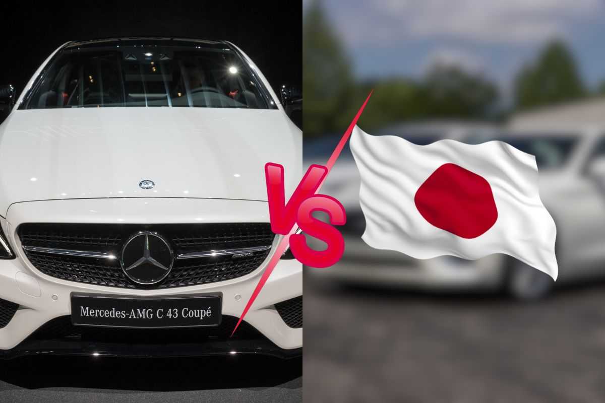 Questa vecchia giapponese mette in crisi la Mercedes: le immagini sono da brividi