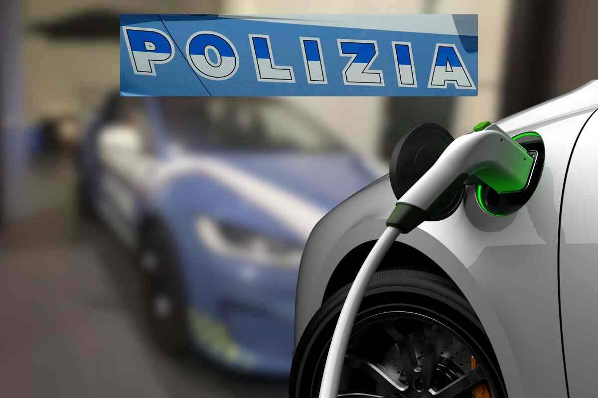 Ora anche la Polizia si butta sull'elettrico: arriva una vera supercar però