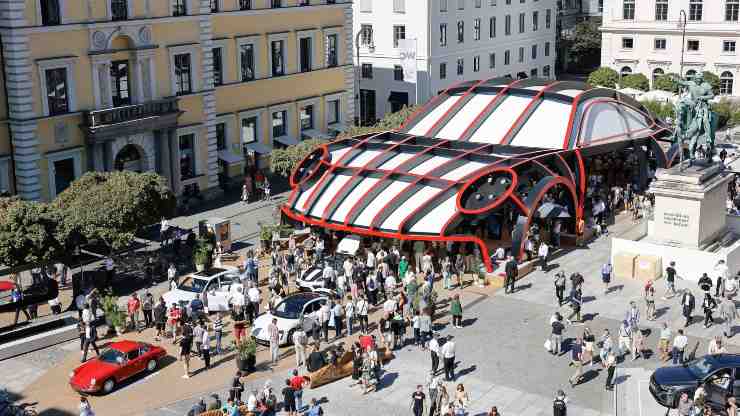 Porsche capannone Monaco di Baviera