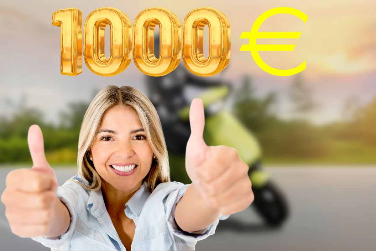 ¿Mil euros por un scooter?  ¡Sí, se puede hacer!  Aquí está el modelo más barato.