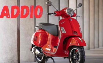 Vespa, addio al modello storico