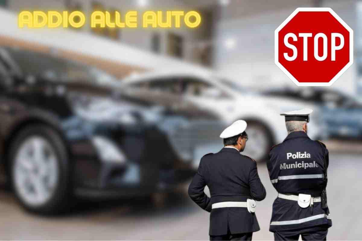 vietata circolazione auto