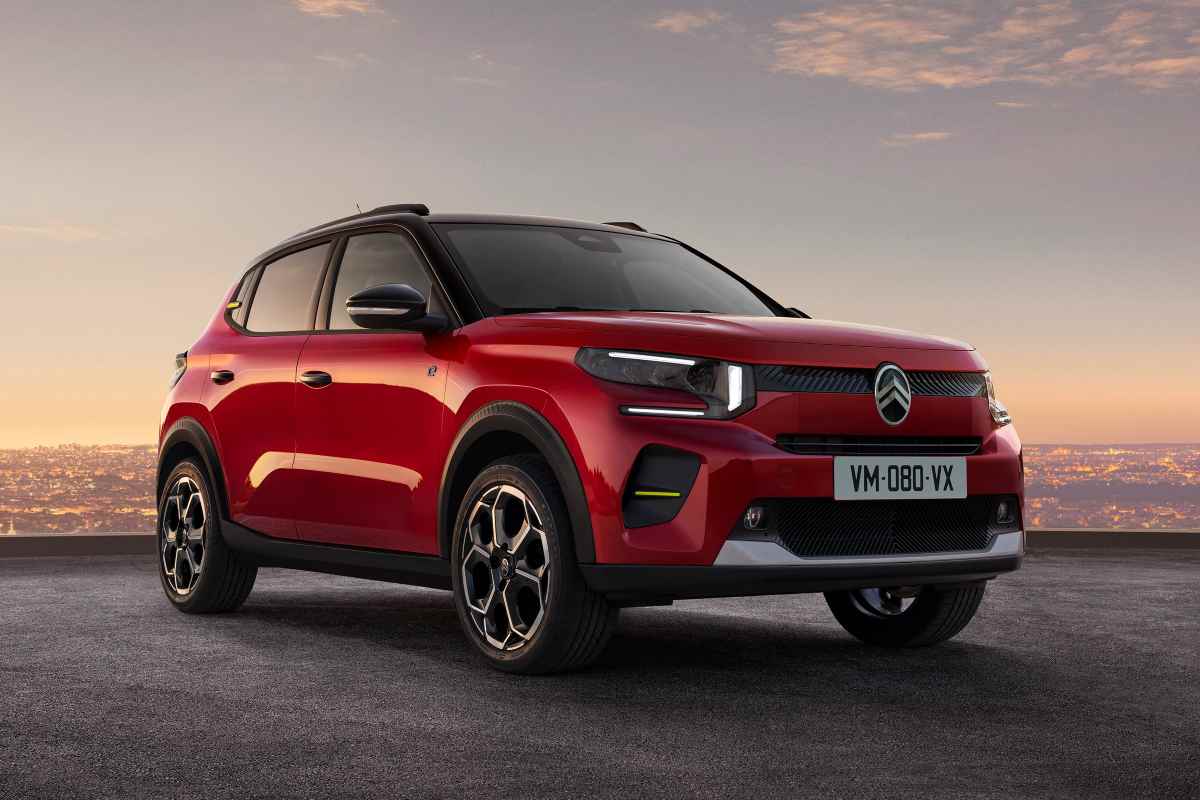 Nuova Fiat Panda come Citroen e-C3