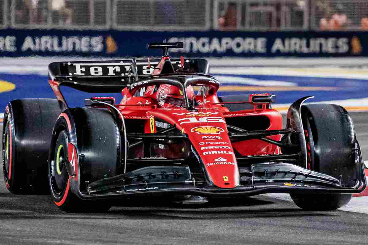 Ferrari novità GP Austin nuovo serbatoio