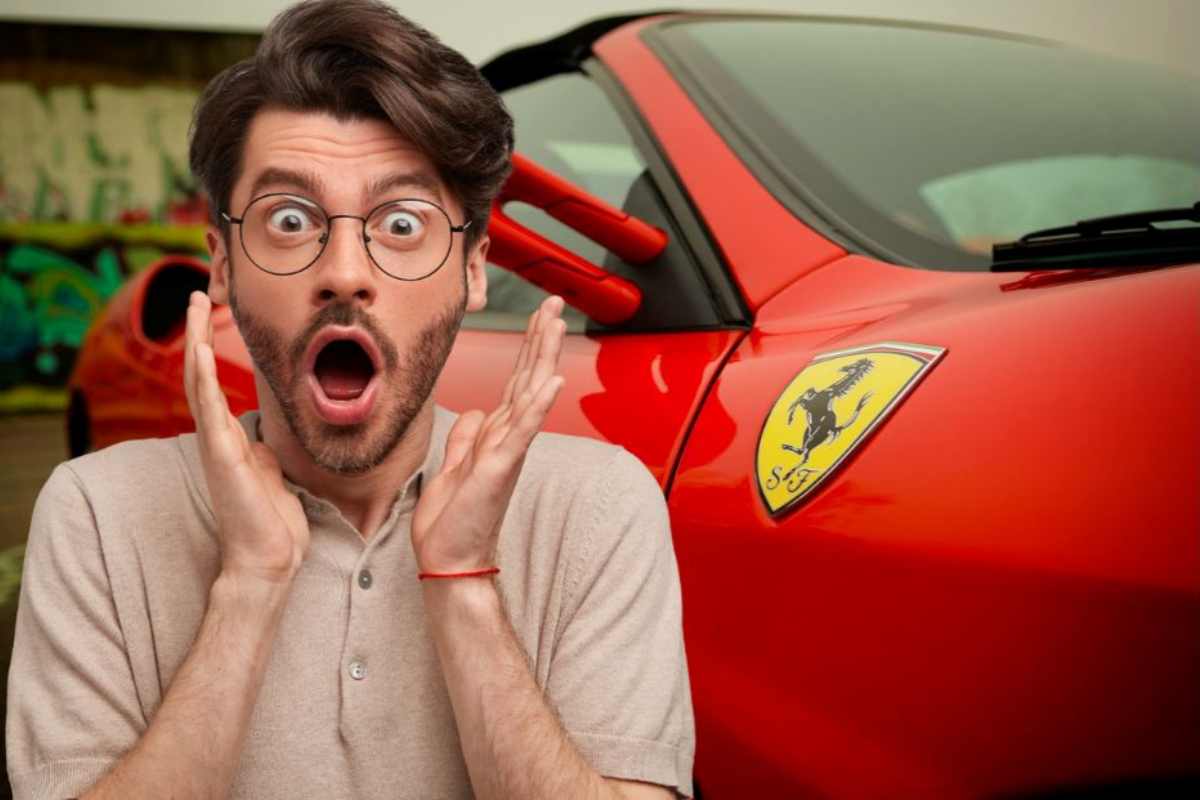 “Não dirija”, alerta para este modelo da Ferrari: pânico entre os motoristas