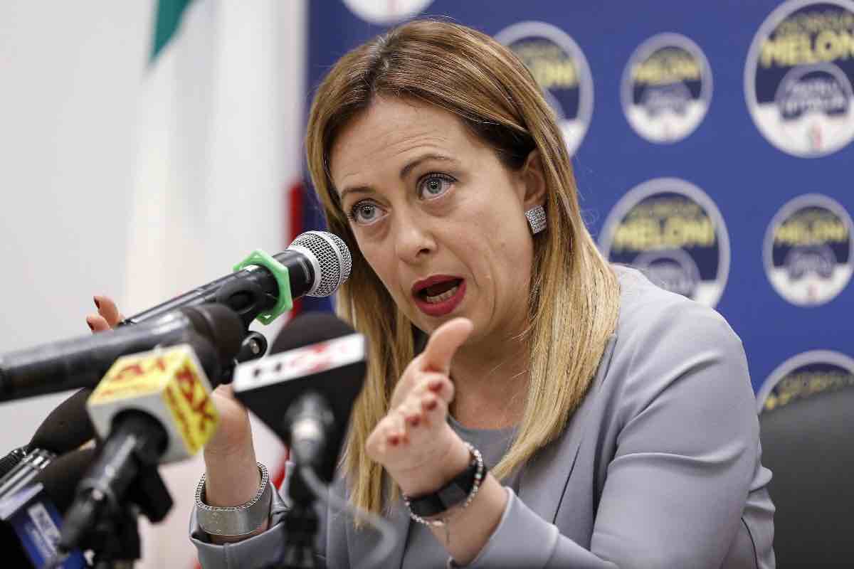 Discorso Giorgia Meloni