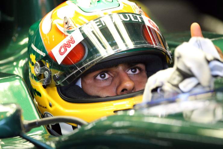 Karun Chandhok aneddoto Schumacher