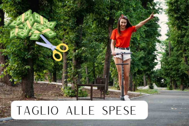Gratis in monopattino