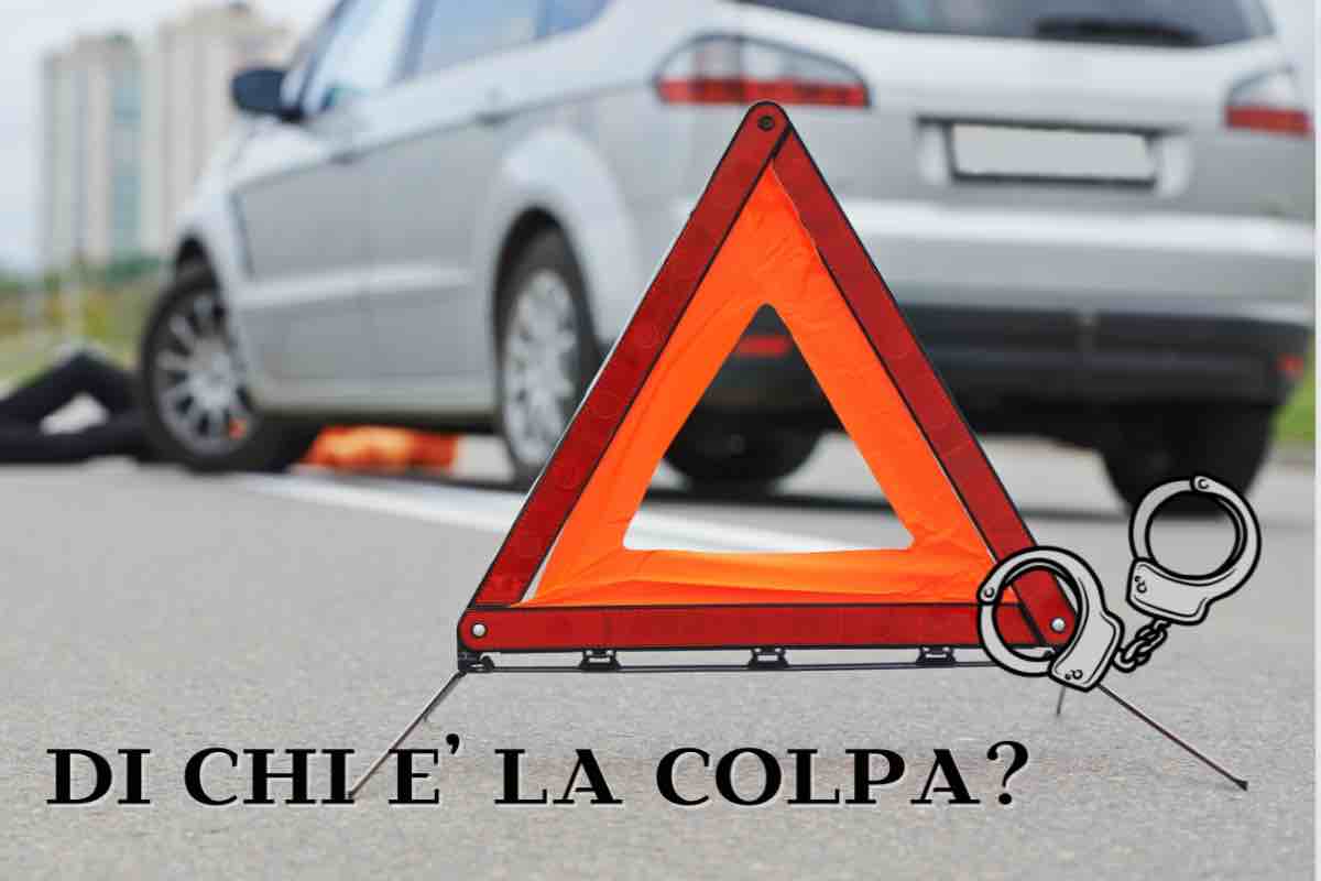 incidente con vittima 