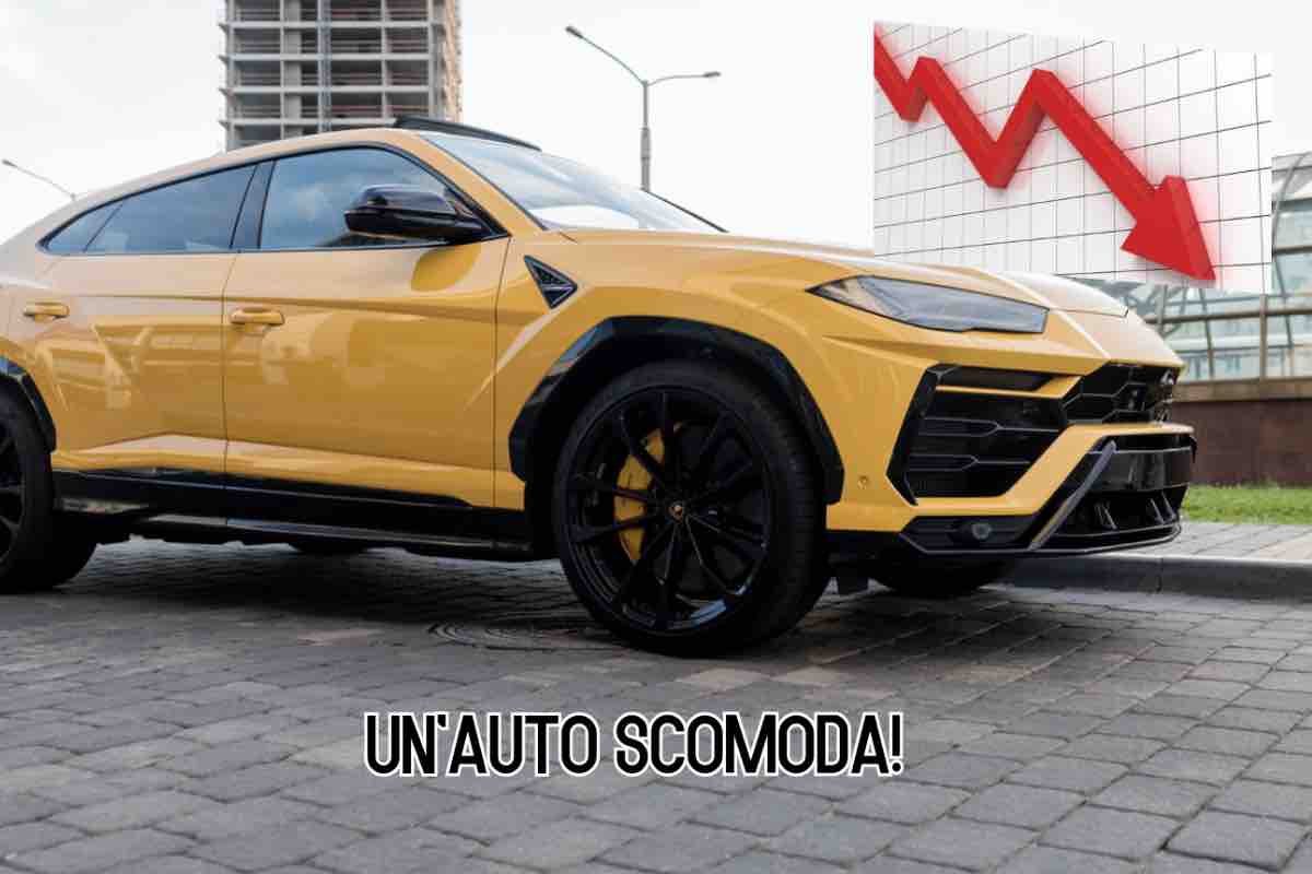 SUV Lamborghini pericolo 