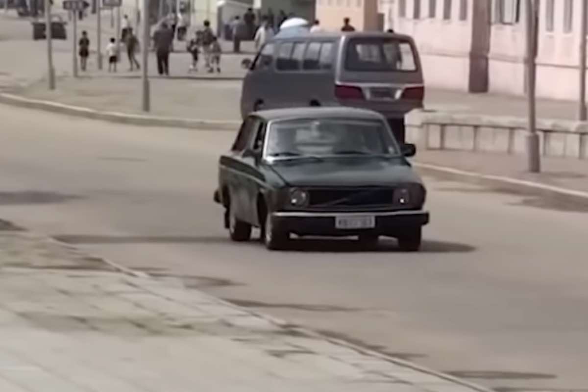 Volvo rubata korea 