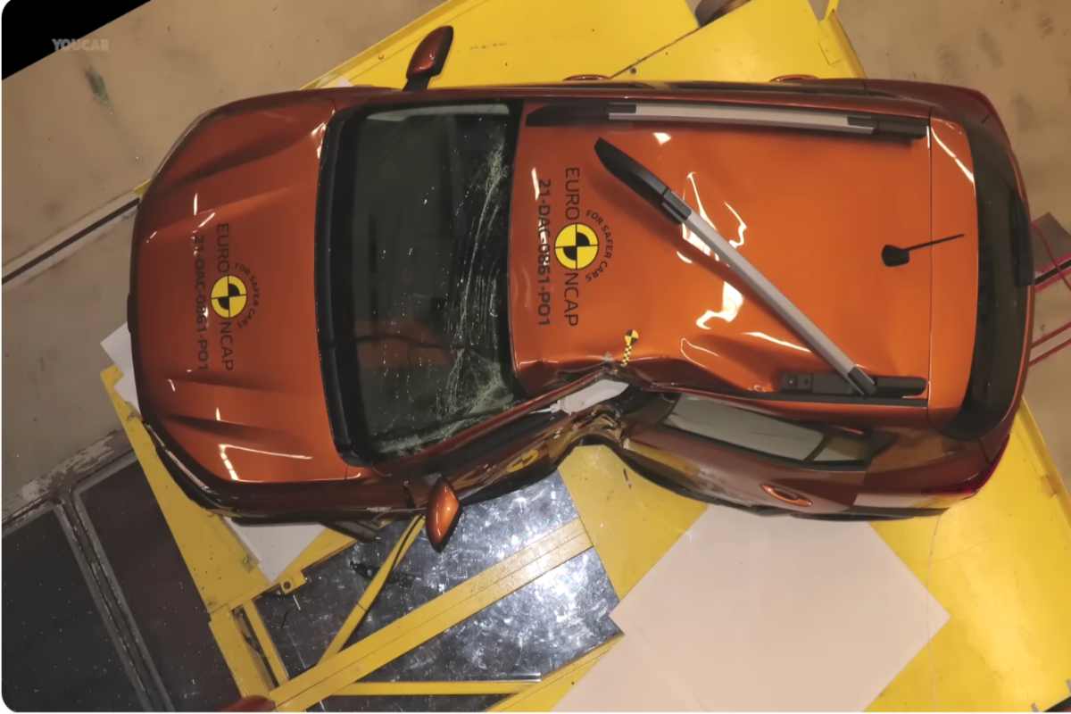 Dacia Sandero crash Test