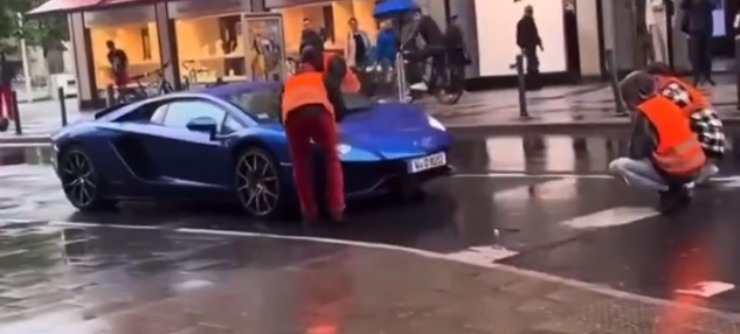 Problemi per una Lamborghini