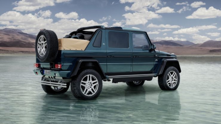 Maybach G650 Landaulet auto Travis Scott