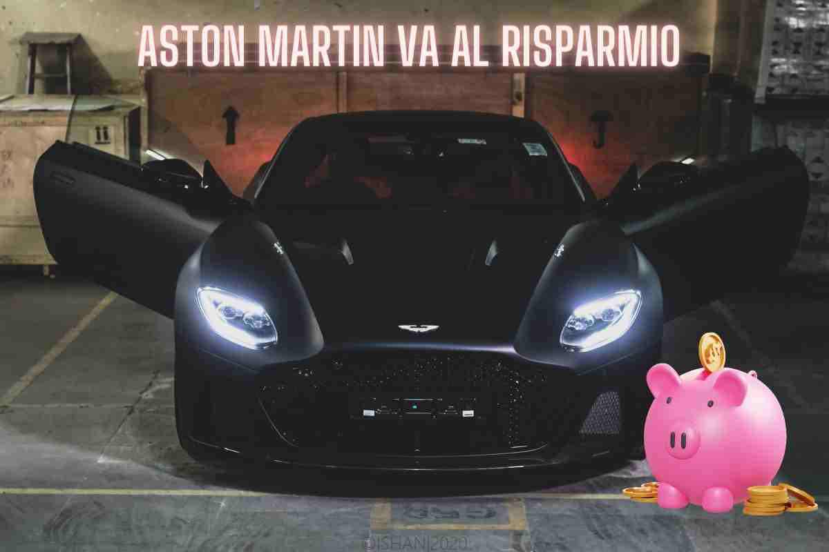 La Aston Martin costa pochissimo 