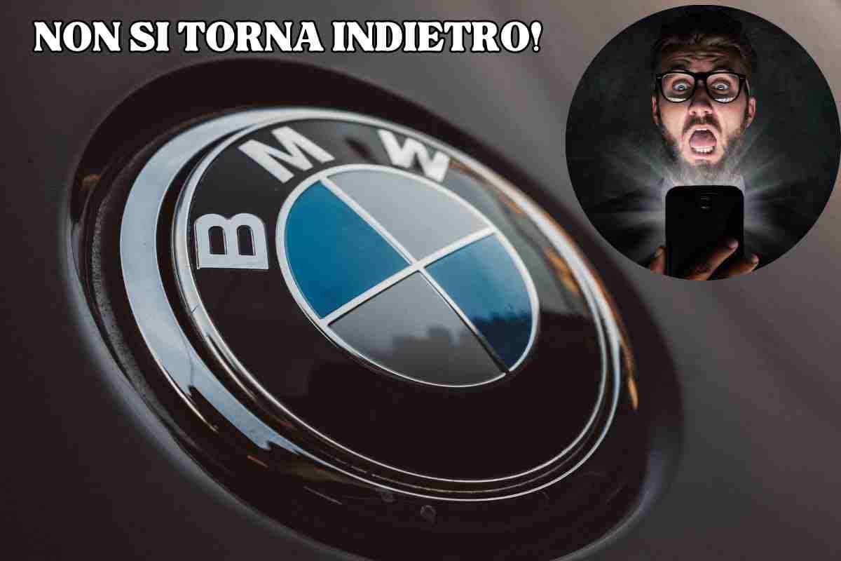 bmw addio motore termico