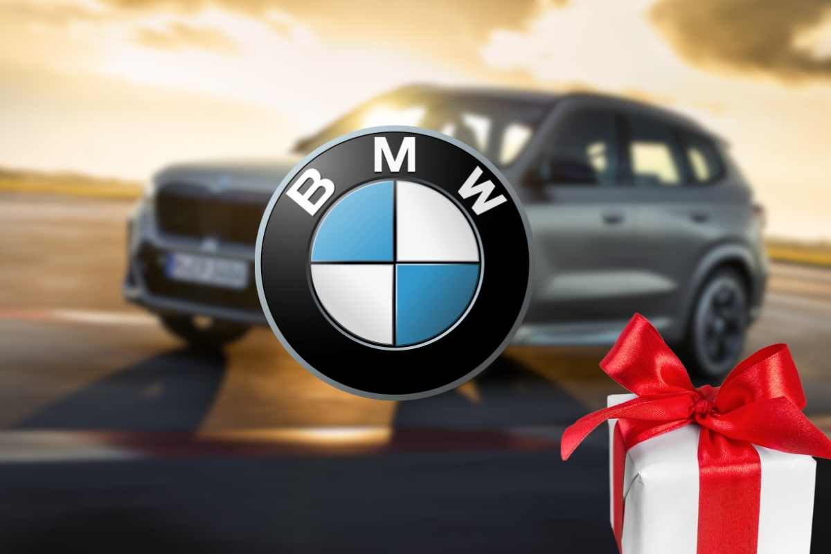 SUV BMW elettrico in regalo