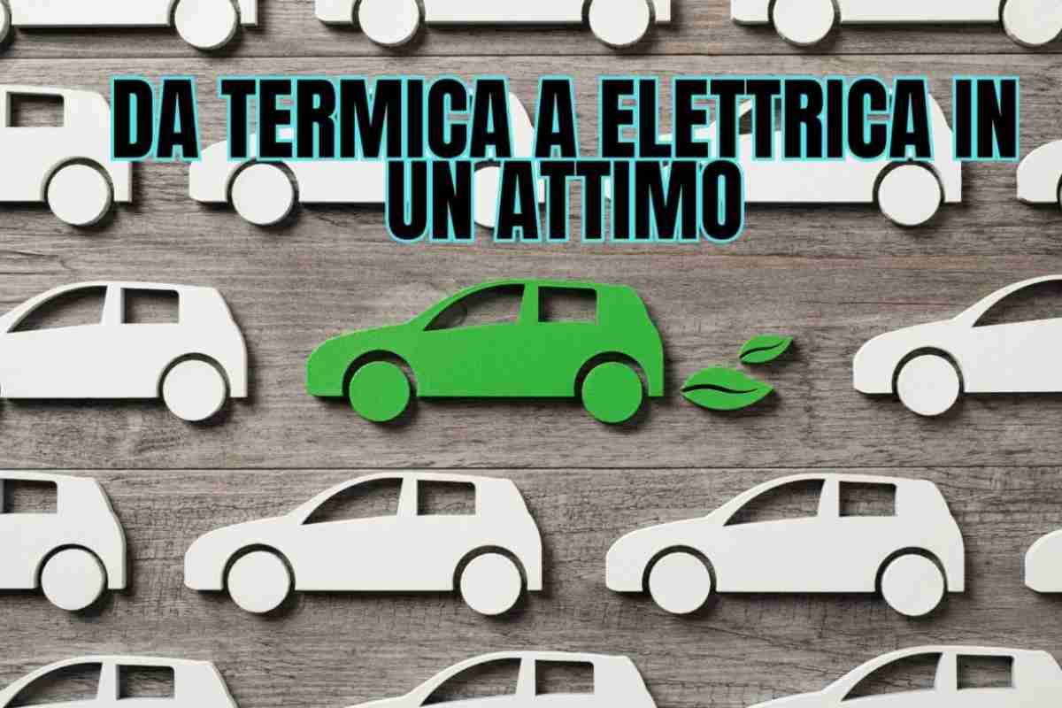 da auto termica ad elettrica revr