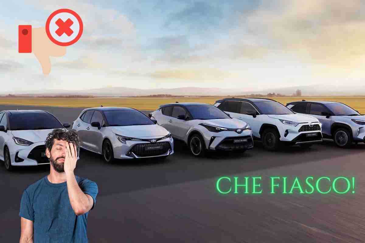 Toyota grave fallimento