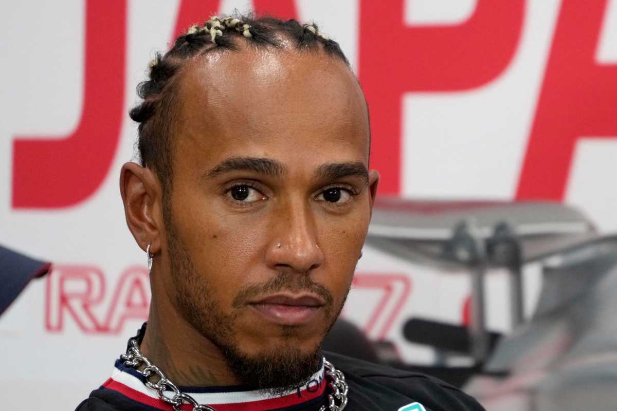 Hamilton stop con l'alcol