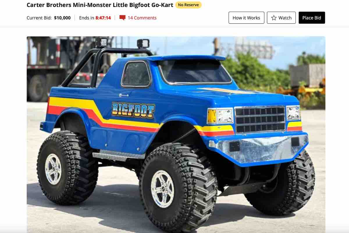 Giocattolo Monster Truck per bimbi 