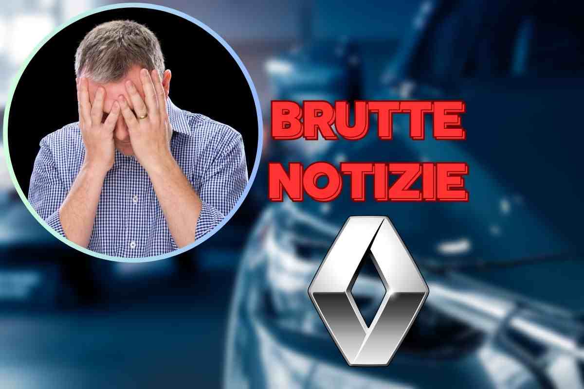 terribile notizia renault