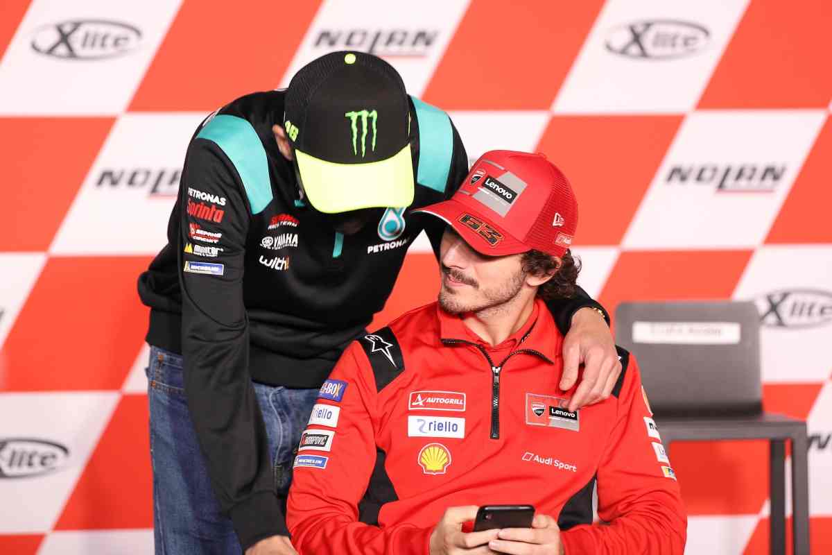 valentino rossi bagnaia motogp valencia